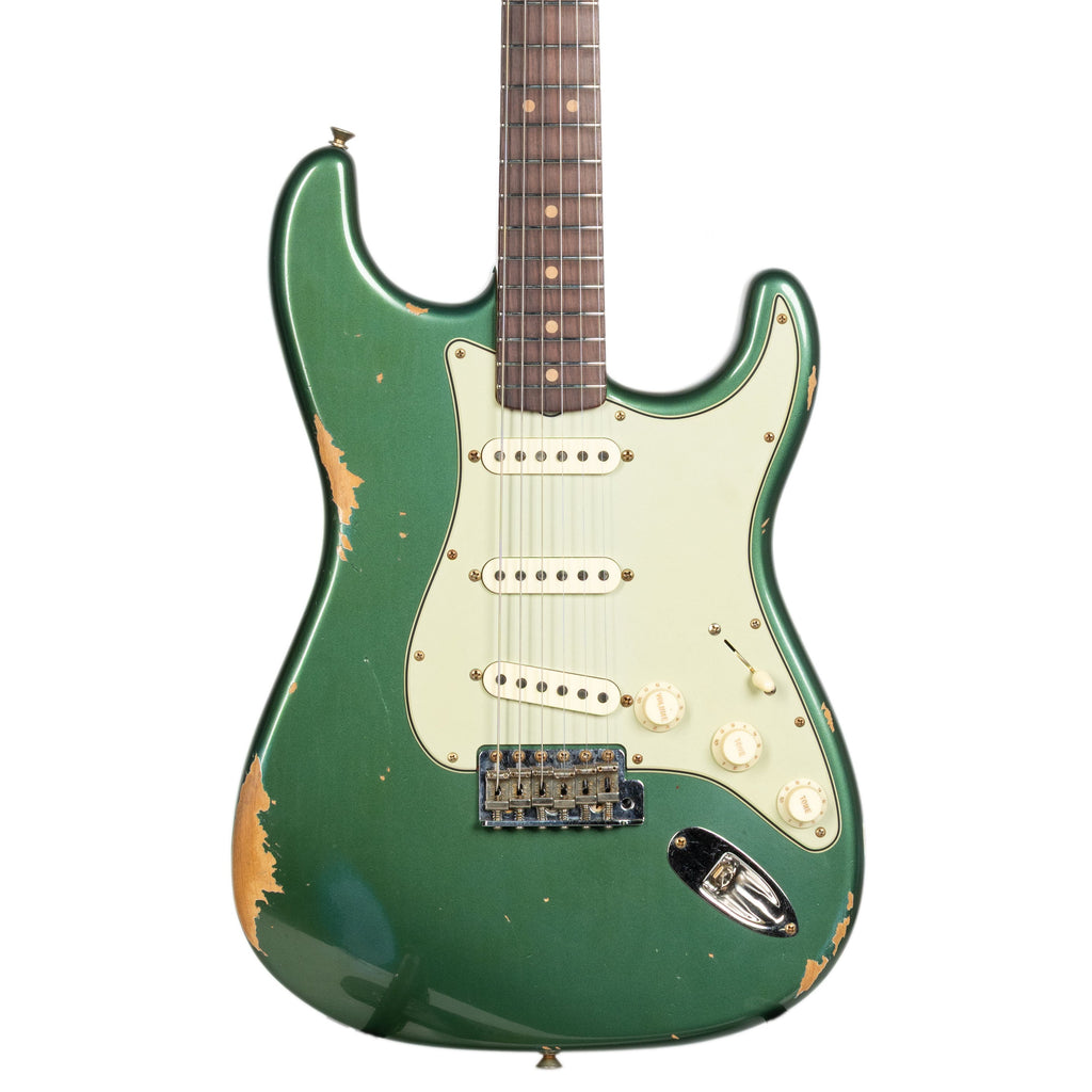 Fender Custom Shop Limited Edition 1964 Stratocaster - Aged Sage Green Metallic - MusicMarket