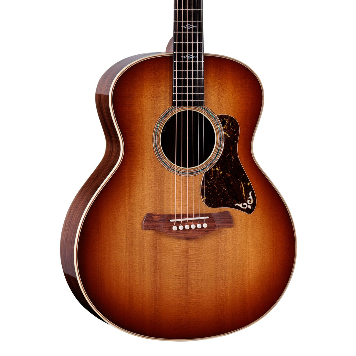 Taylor Gold Label 814E Super Auditorium Acoustic Electric Guitar - Sunburst - View 3 | MusicMarket