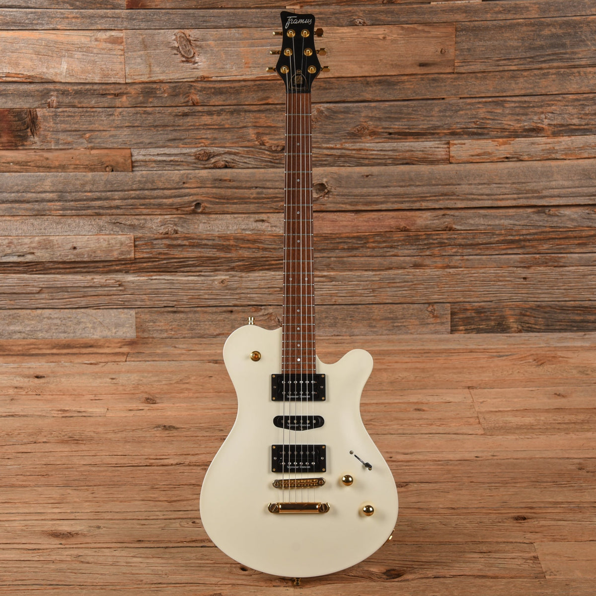 Framus Panthera Studio HSH White 2012 - View 4 | MusicMarket
