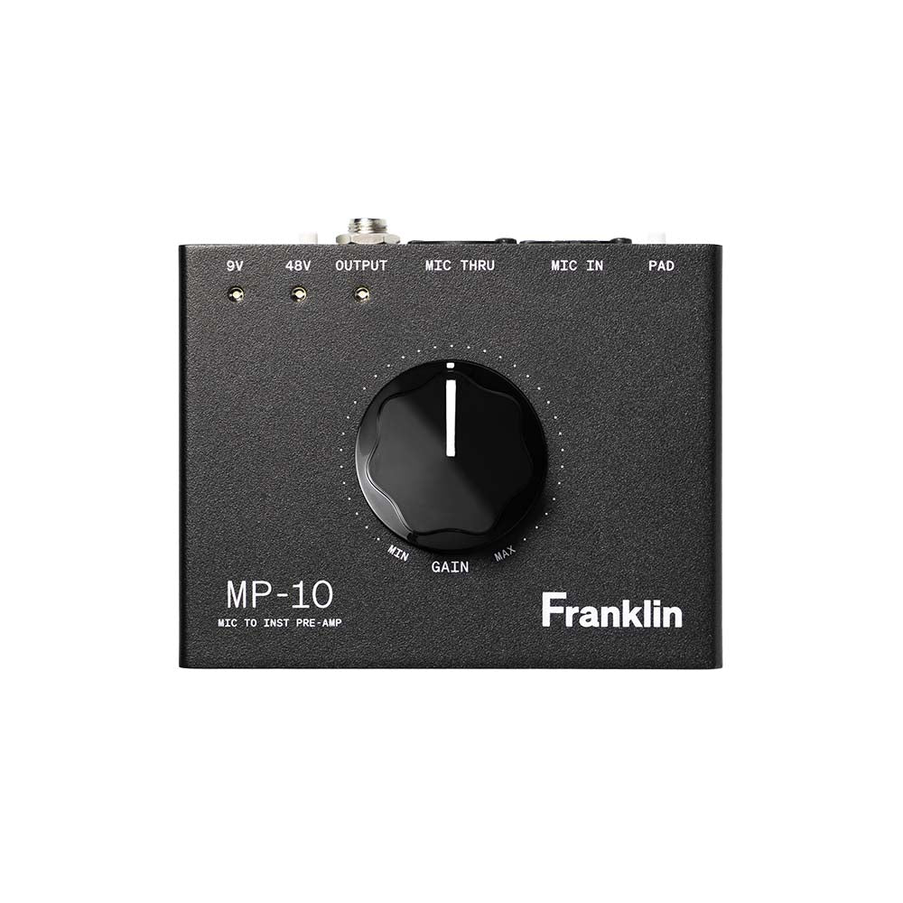 Franklin Audio MP-10 Mic To Inst Pre-Amp - MusicMarket