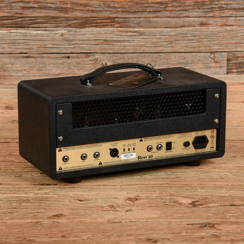 Friedman Runt 20 2-Channel 20-Watt Guitar Amp Head - View 2 | MusicMarket