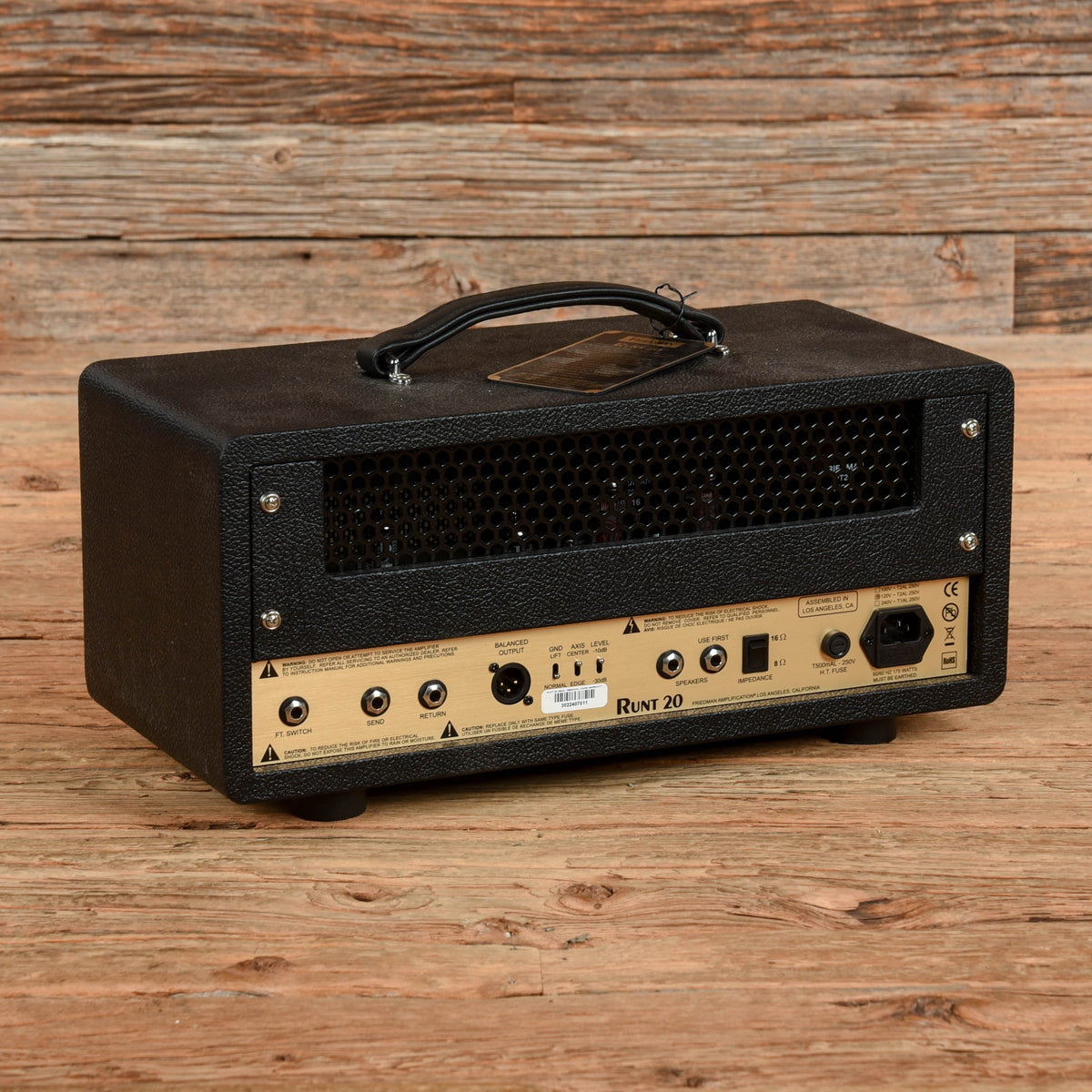 Friedman Runt 20 2-Channel 20-Watt Guitar Amp Head - View 2 | MusicMarket