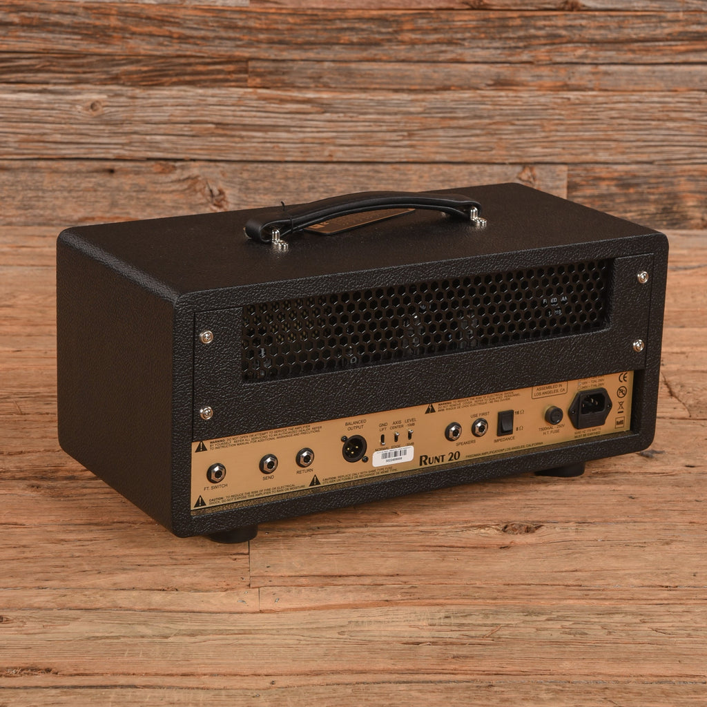 Friedman Runt 20 2-Channel 20-Watt Guitar Amp Head - View 2 | MusicMarket