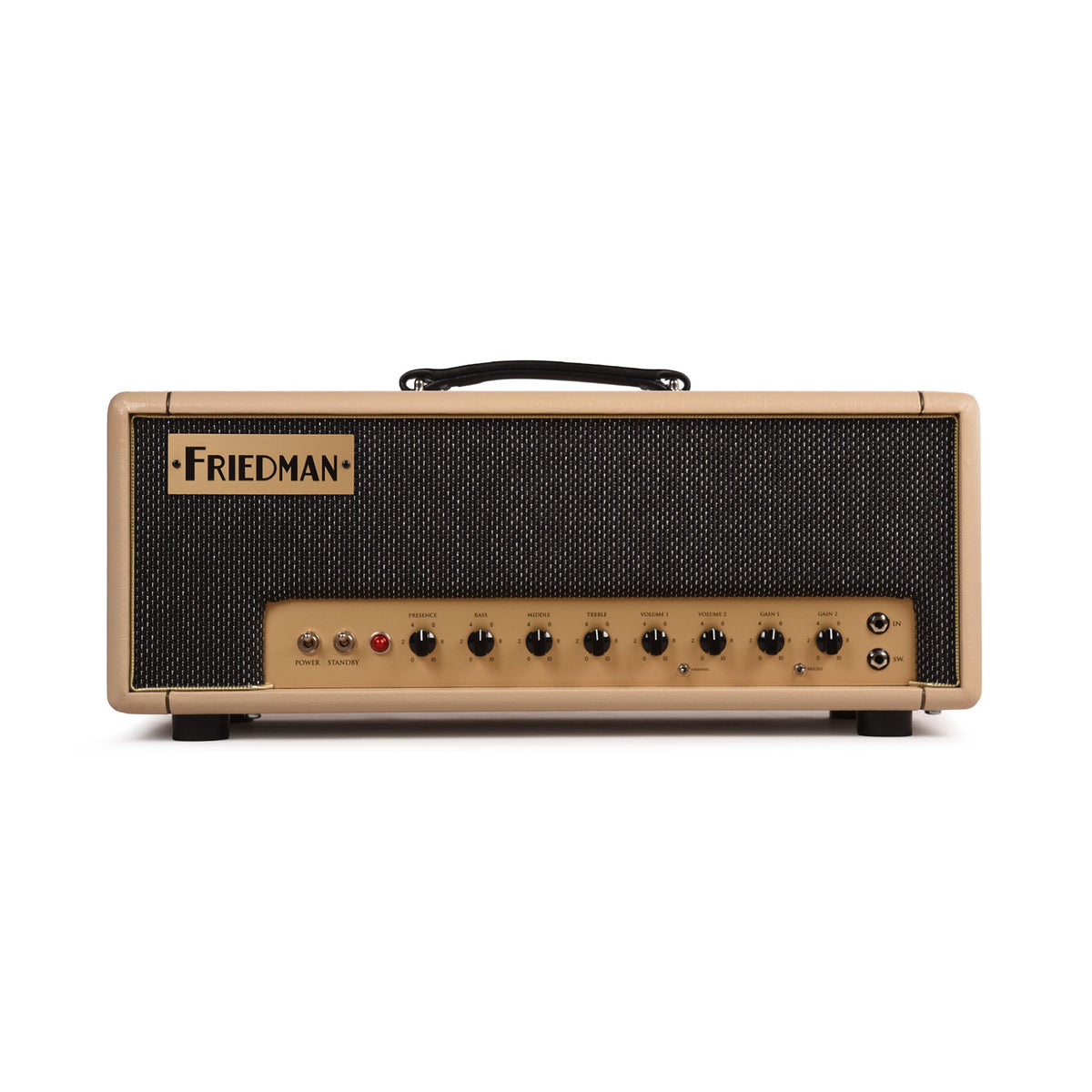 Friedman Small Box 50W EL34 Head Vanilla Taurus w/ Heritage Black & Silver Grille - MusicMarket