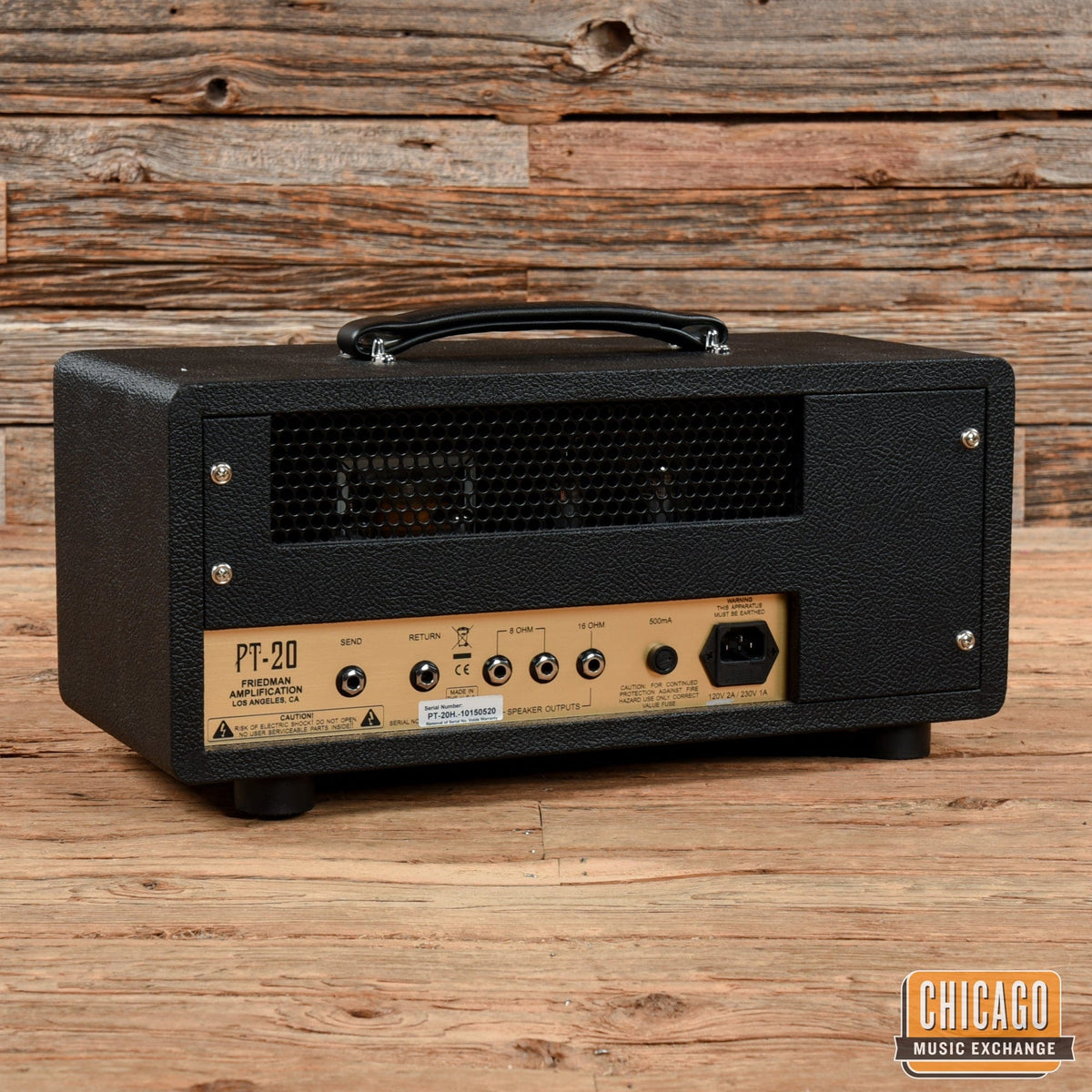 Friedman 1 Channel 20W Head w/ EL84 - Series FX Loop - View 2 | MusicMarket
