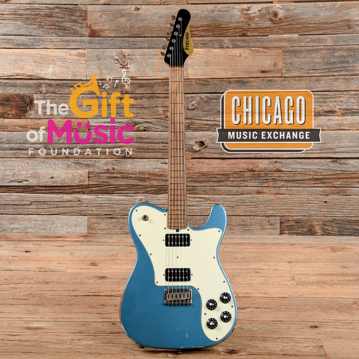 Friedman Vintage T MAH, RW, BLUE, PRCH, HH Lake Placid Blue 2015 - MusicMarket