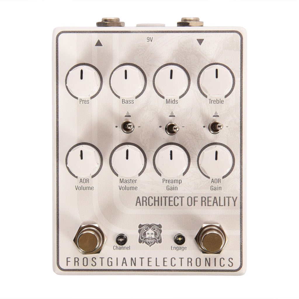 Frost Giant Electronics Architect of Reality Dual Channel Preamp Pedal - Snowblind Edition - MusicMarket