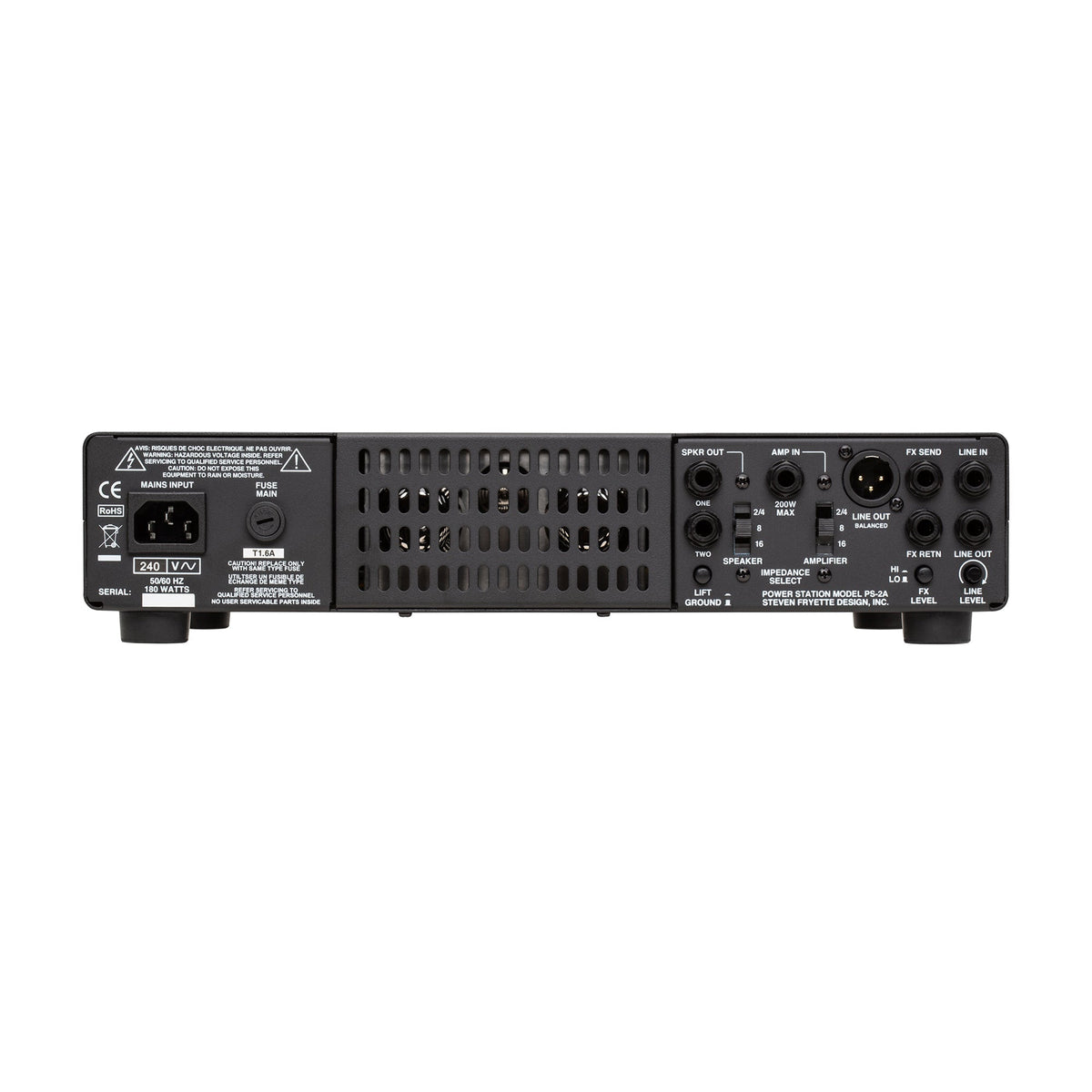 Fryette PS-2 Power Station Integrated Reactance Amplifier - View 3 | MusicMarket