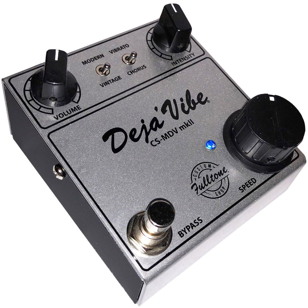 Fulltone CS-MDV mkII Custom Shop Mini Dejavibe Effects Pedal - MusicMarket