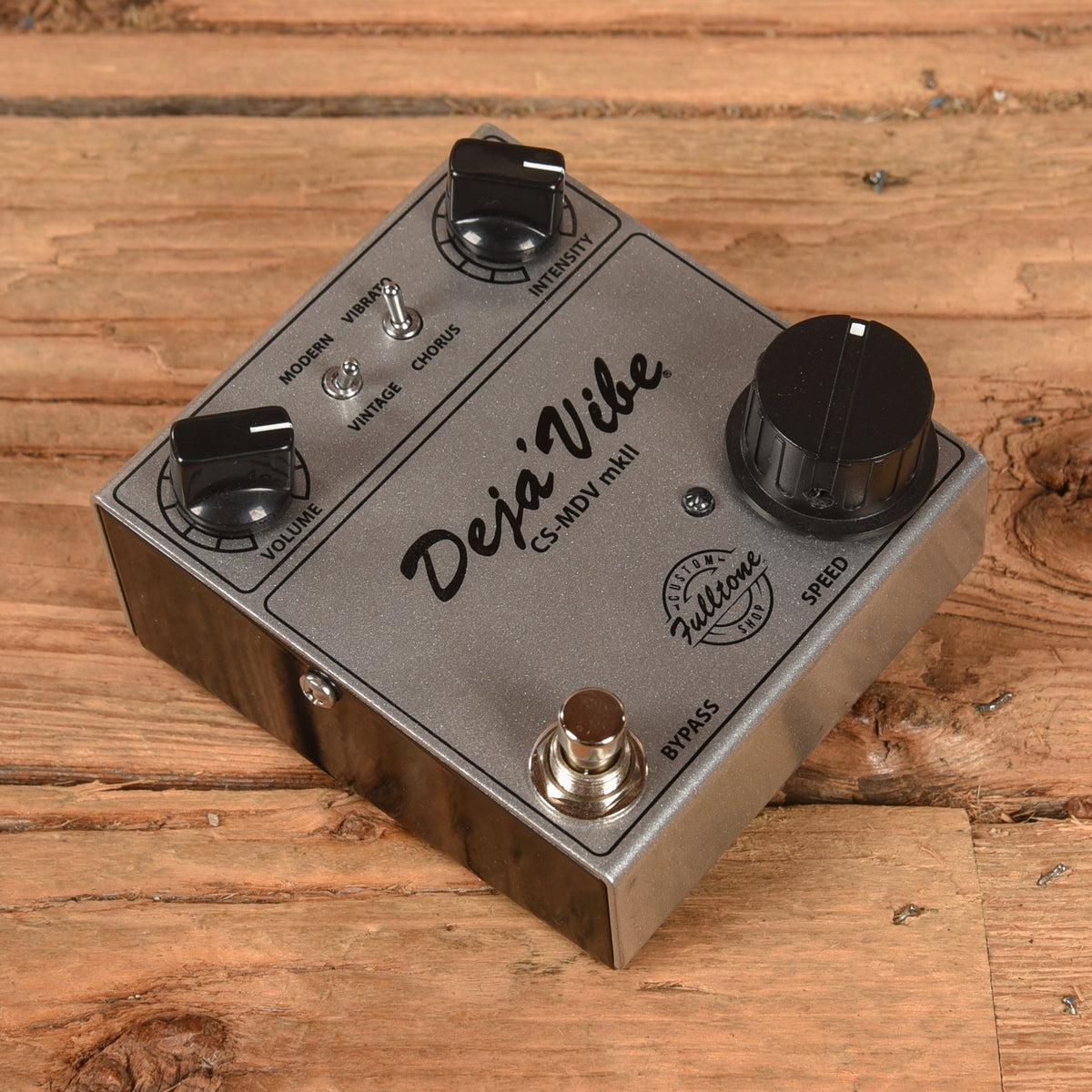 Fulltone CS-MDV MkII Custom Shop Mini Deja Vibe MkII - MusicMarket
