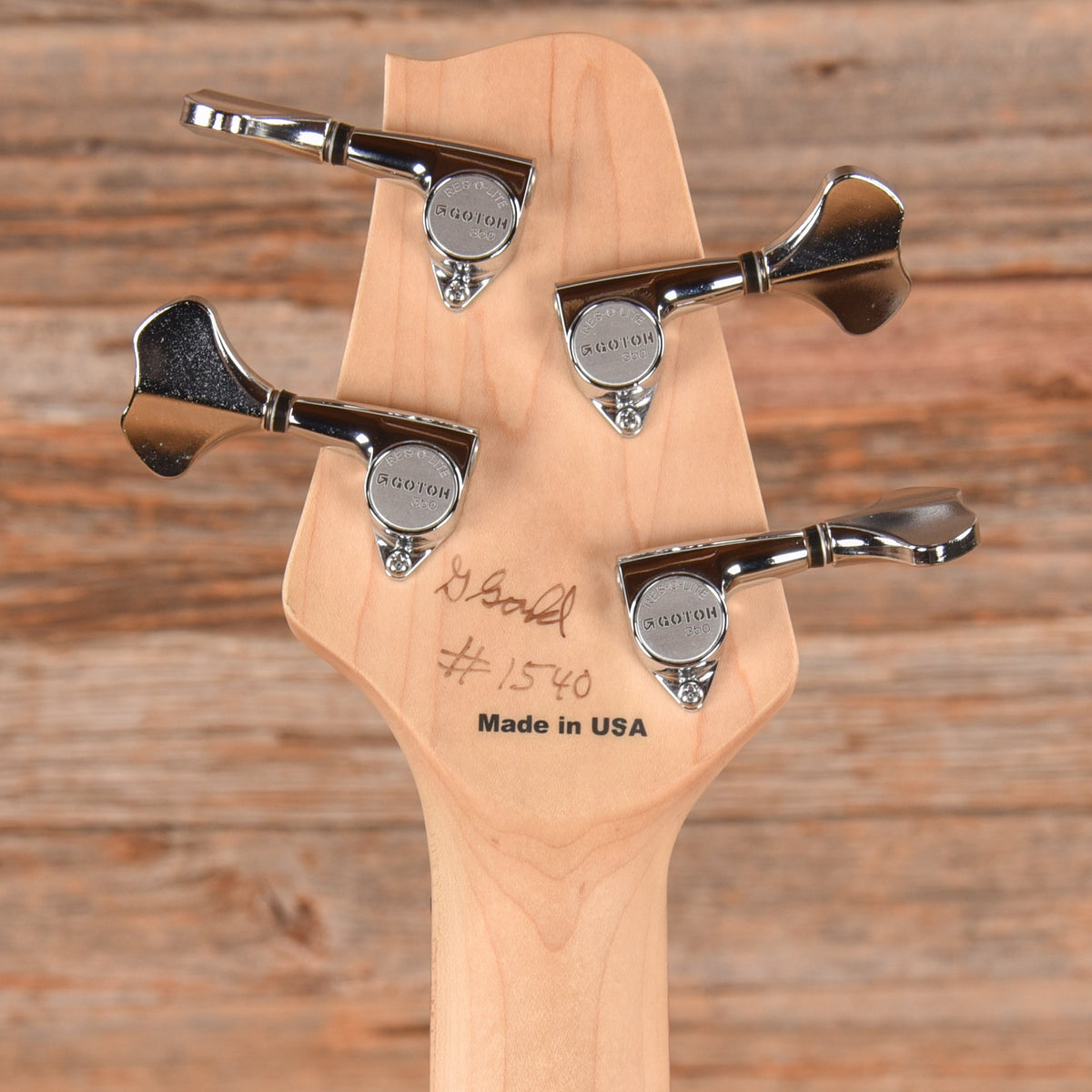G.Gould Short Scale Bass Natural - View 7 | MusicMarket
