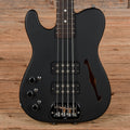 G&L USA ASAT Bass Semi-Hollow Satin Black LEFTY - MusicMarket