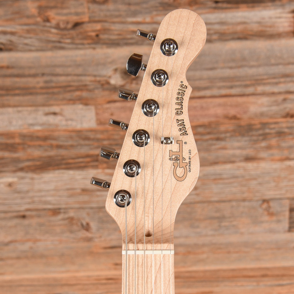 G&L Fullerton Deluxe ASAT Classic Blonde 2025 - View 6 | MusicMarket