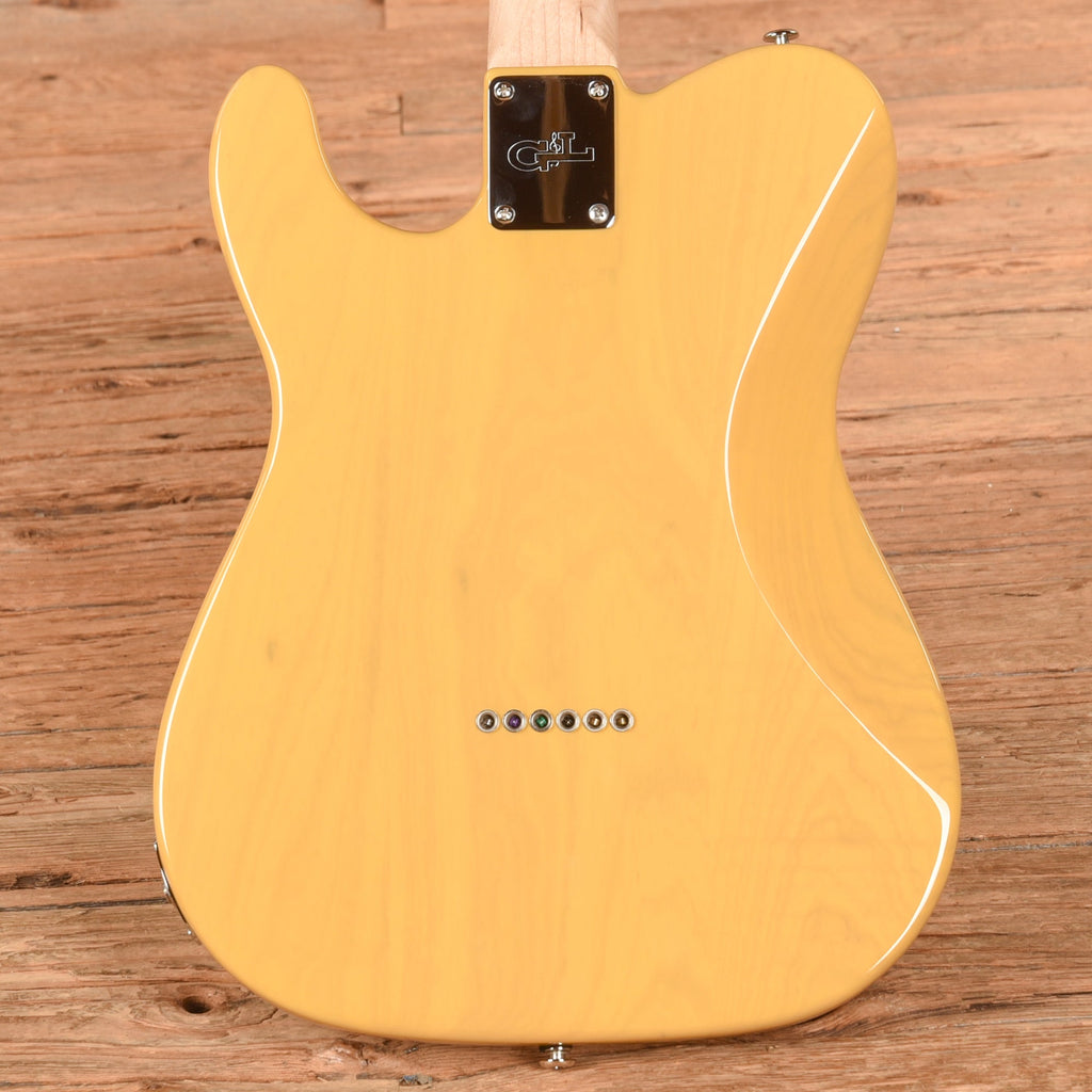 G&L Fullerton Deluxe ASAT Classic Blonde 2025 - View 3 | MusicMarket
