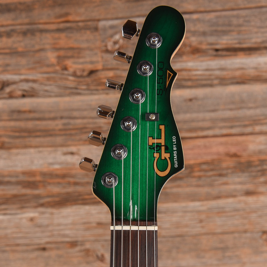 G&L S-500 Greenburst 2005 - View 6 | MusicMarket