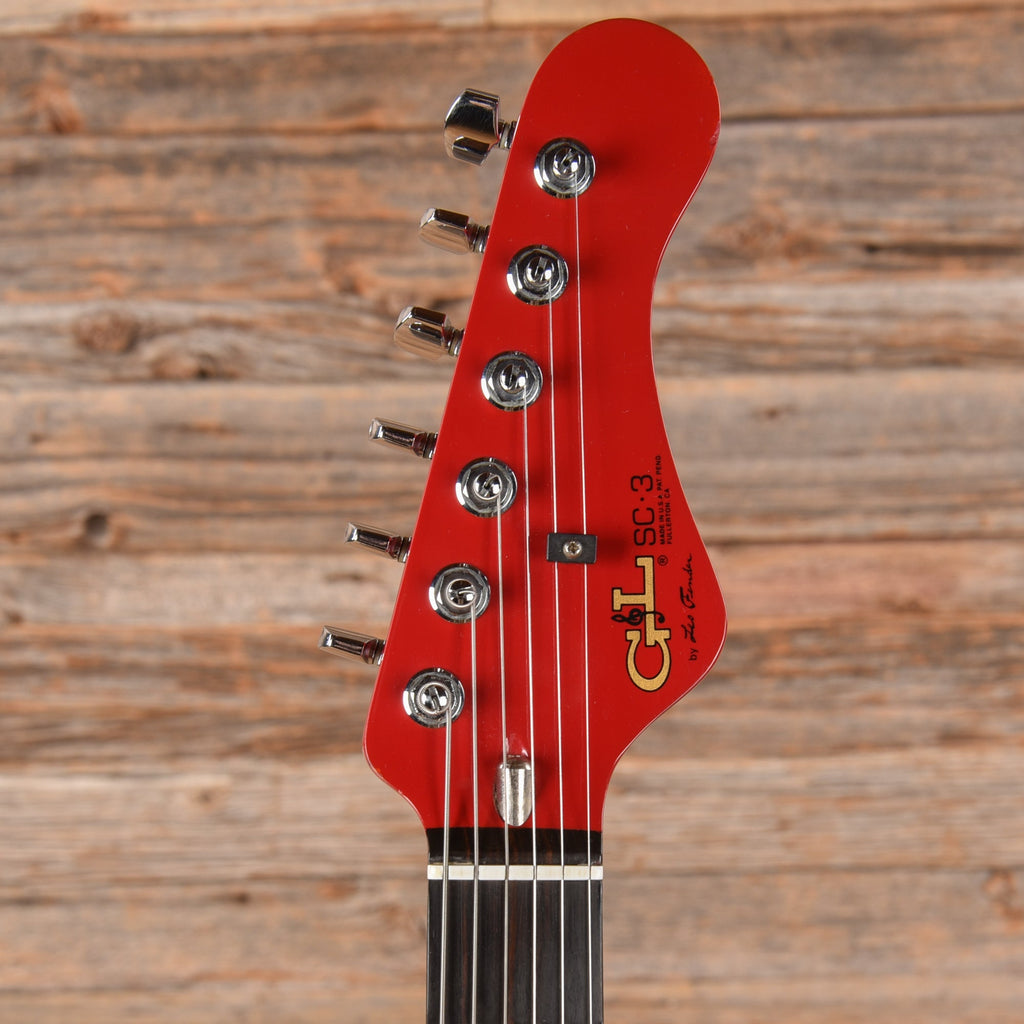 G&L SC-3 Red 1988 - View 6 | MusicMarket