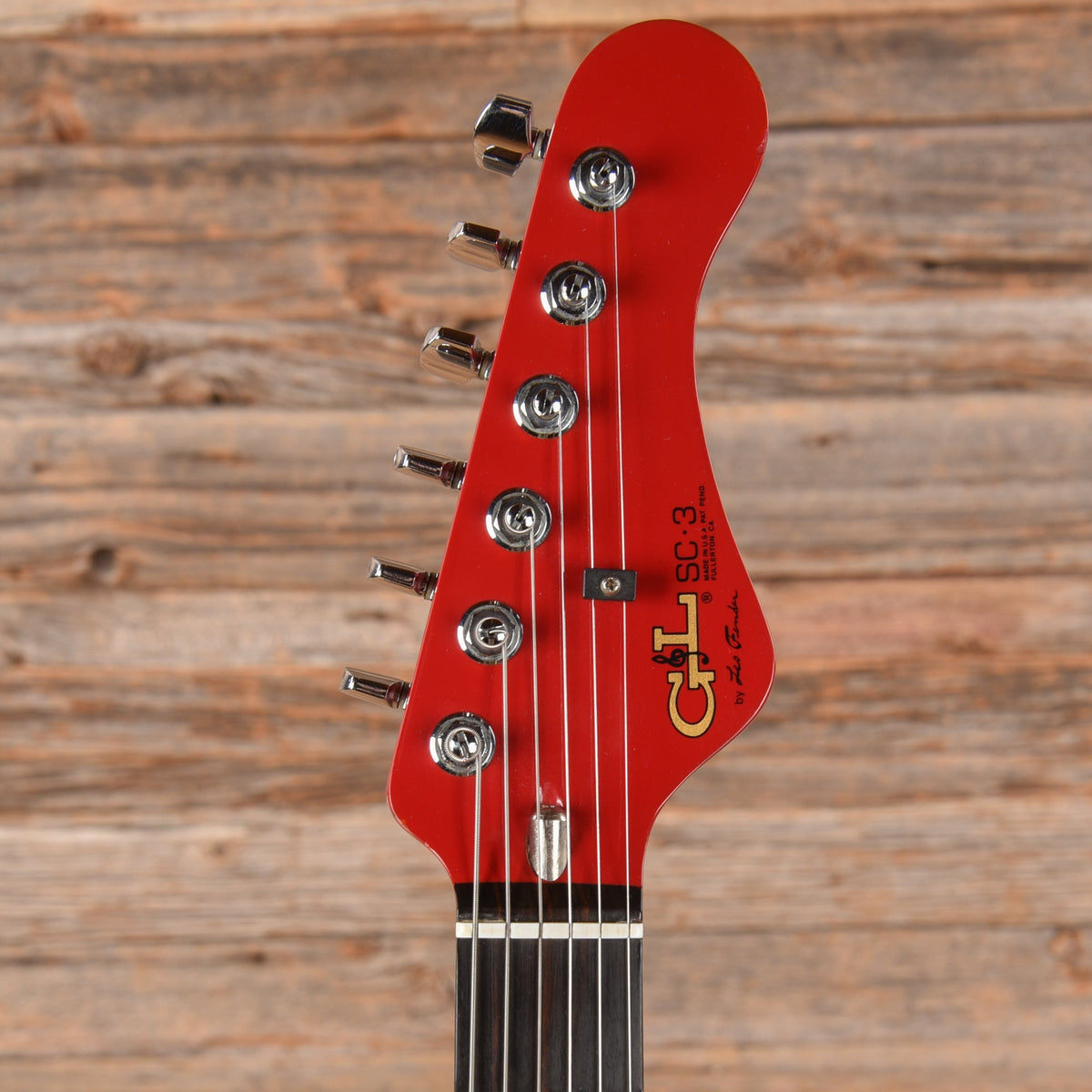 G&L SC-3 Red 1988 - View 6 | MusicMarket