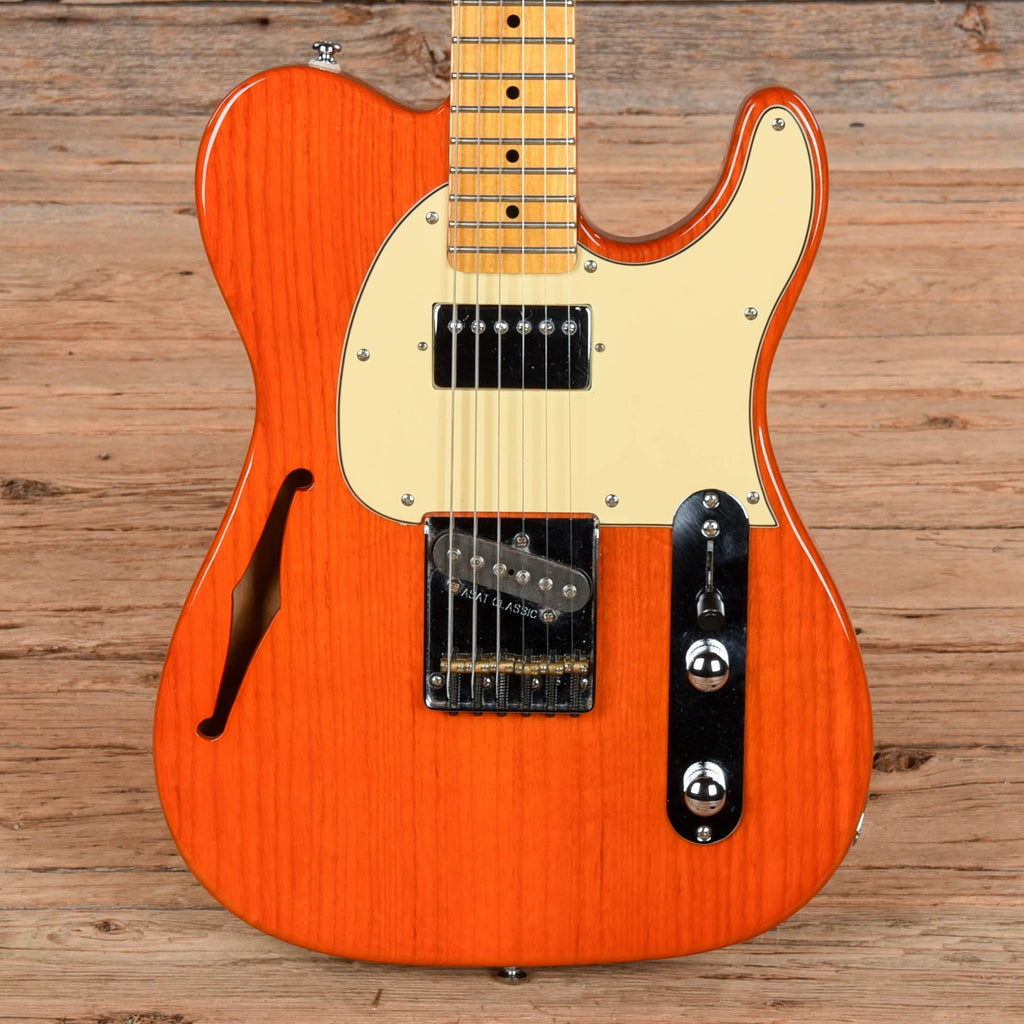 G&L Tribute Series ASAT Classic Bluesboy Semi-Hollow Transparent Orange - MusicMarket