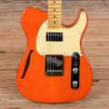 G&L Tribute Series ASAT Classic Bluesboy Semi-Hollow Transparent Orange - MusicMarket
