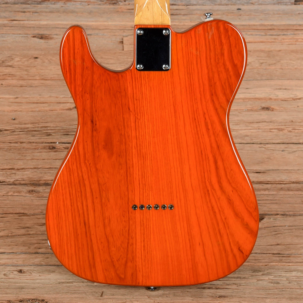 G&L Tribute Series ASAT Classic Bluesboy Semi-Hollow Transparent Orange - View 3 | MusicMarket