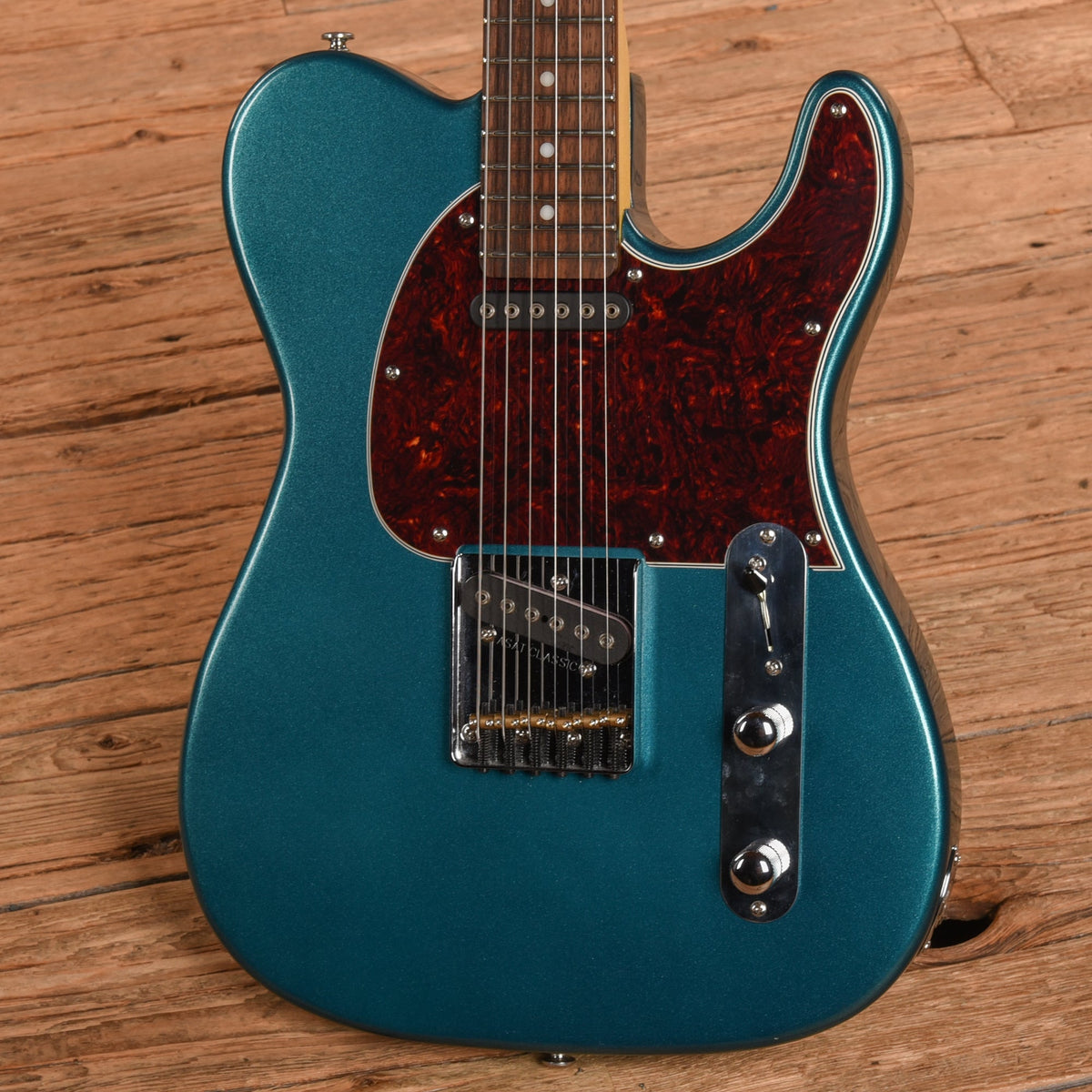 G&L Tribute Series ASAT Classic Emerald Blue 2021 - View 2 | MusicMarket