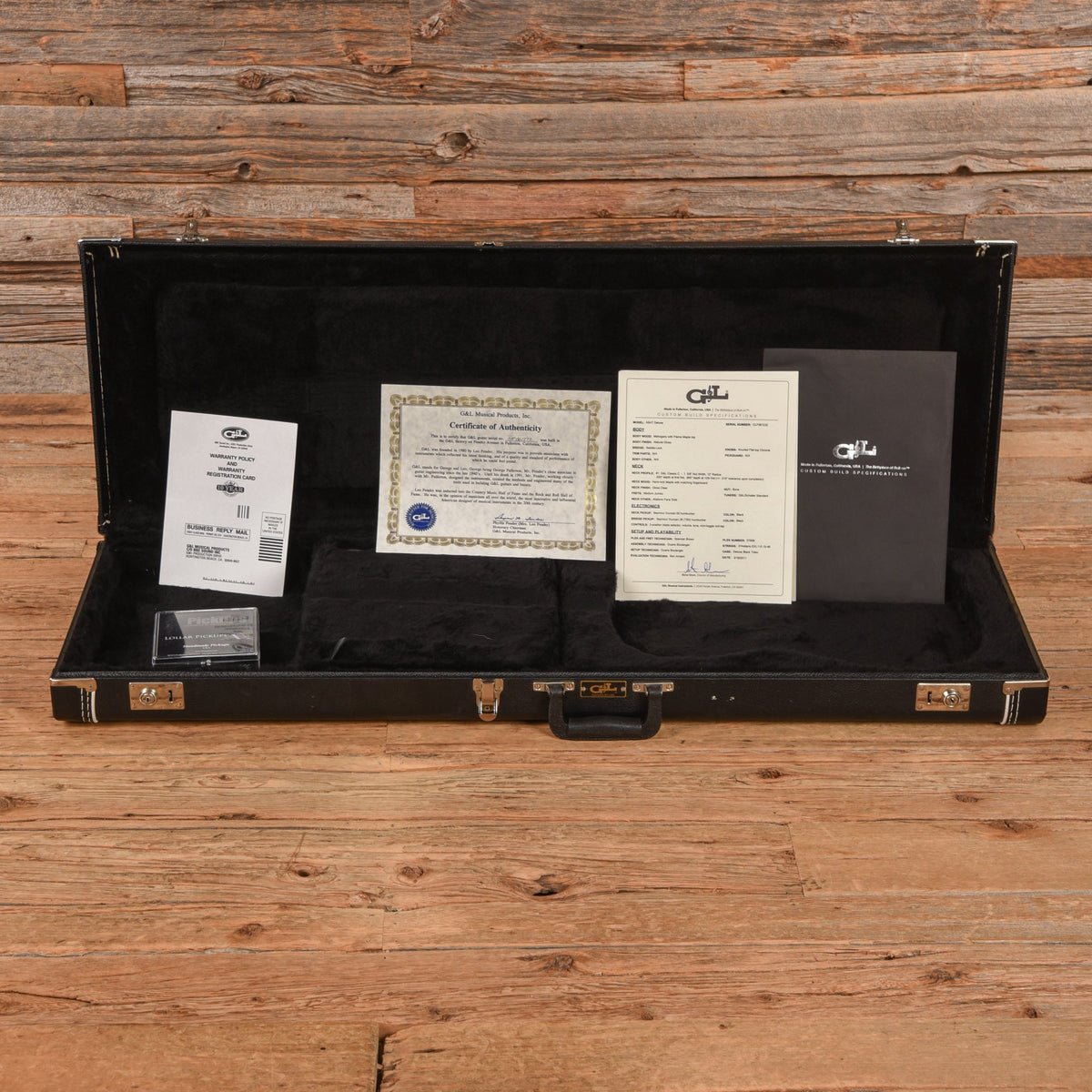 G&L USA ASAT Deluxe Natural - View 9 | MusicMarket
