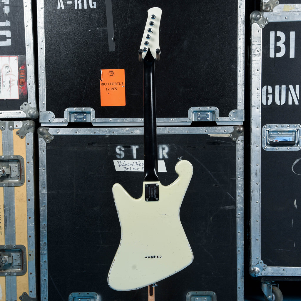 G-Sharp Fortus Signature Model Baritone Antique White Relic - View 2 | MusicMarket