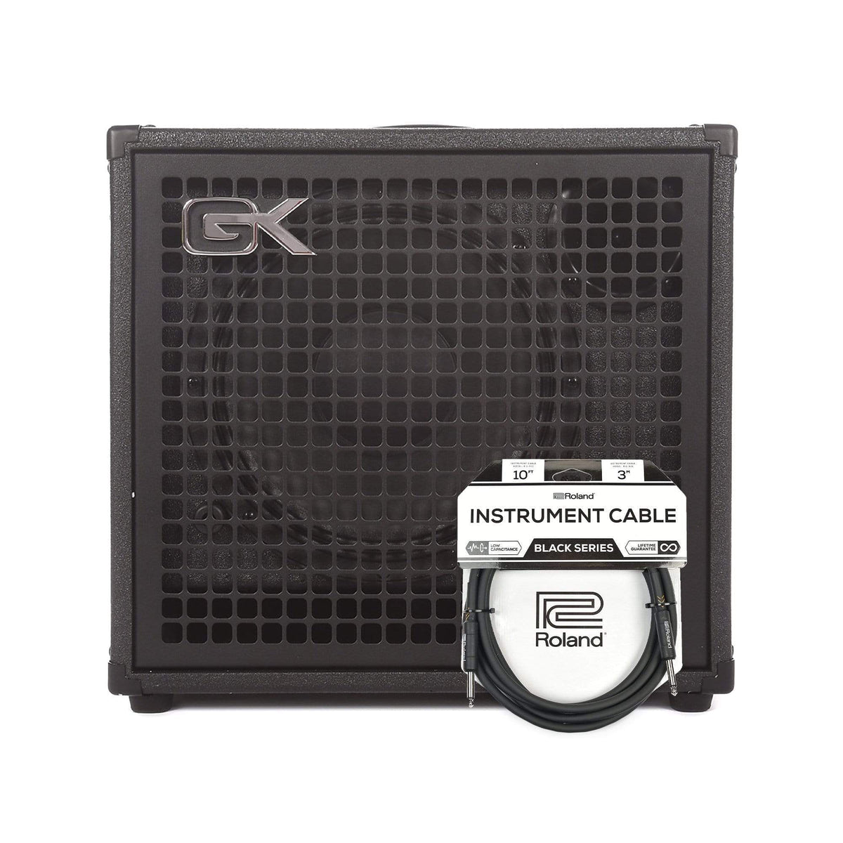 Gallien-Krueger Fusion S 112 500W Tube Preamp 1x12 Ultra Light Bass Combo Cable Bundle - MusicMarket