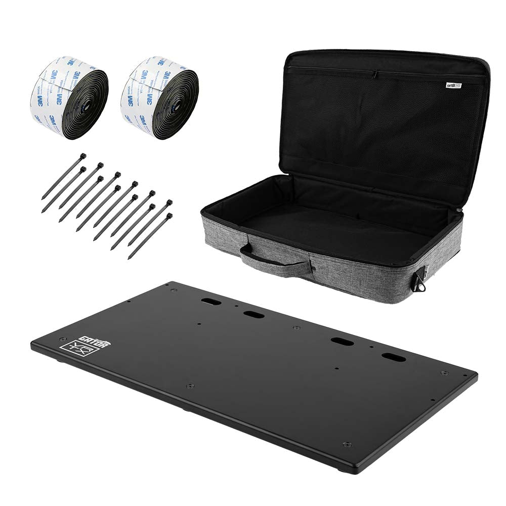 Gator Vertex GV-TC2313-GB Tour Compact 23" x 13" Pedalboard w/ Padded Gig Bag - View 5 | MusicMarket
