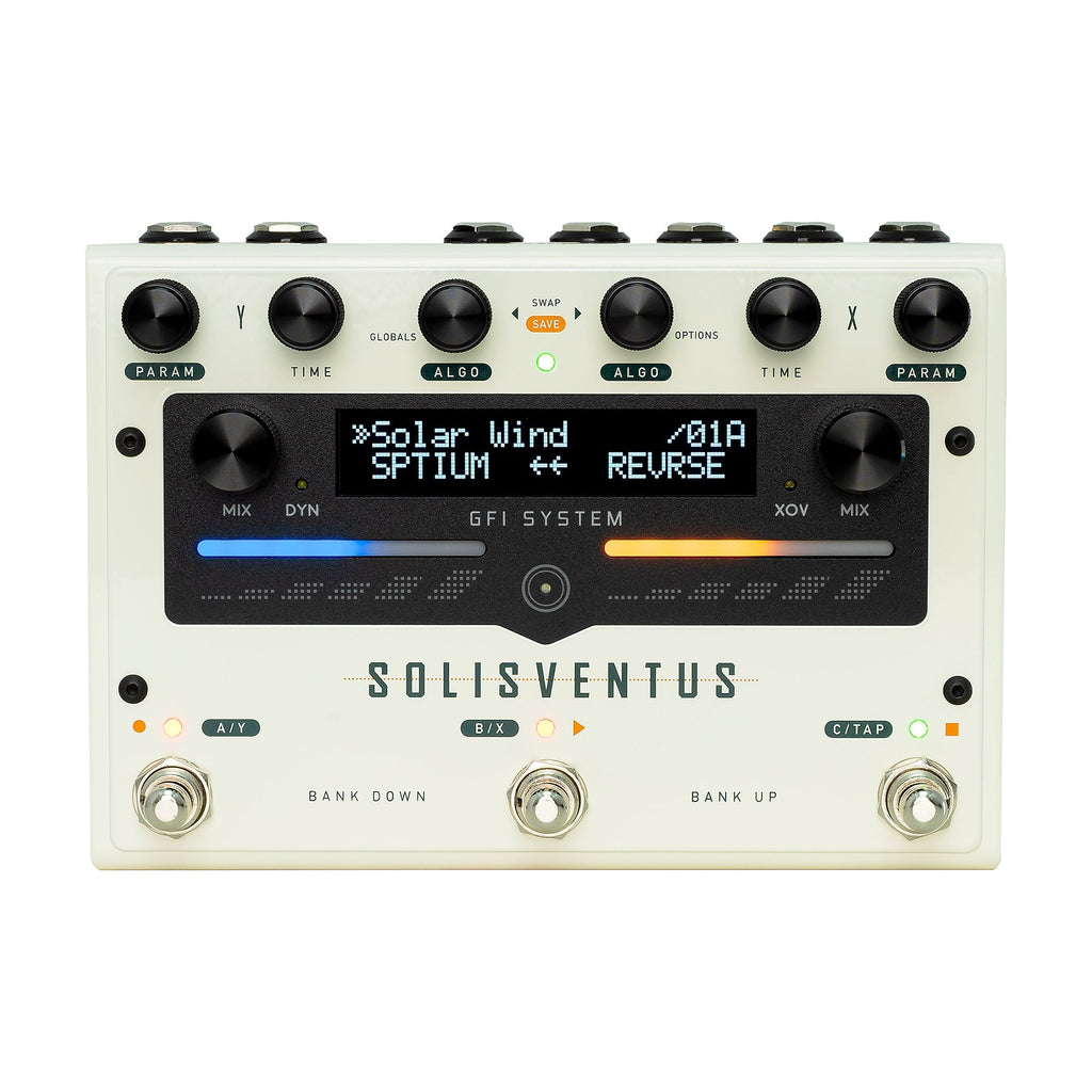 GFI System Solis Ventus Dual Engine Delay/Reverb Pedal - MusicMarket
