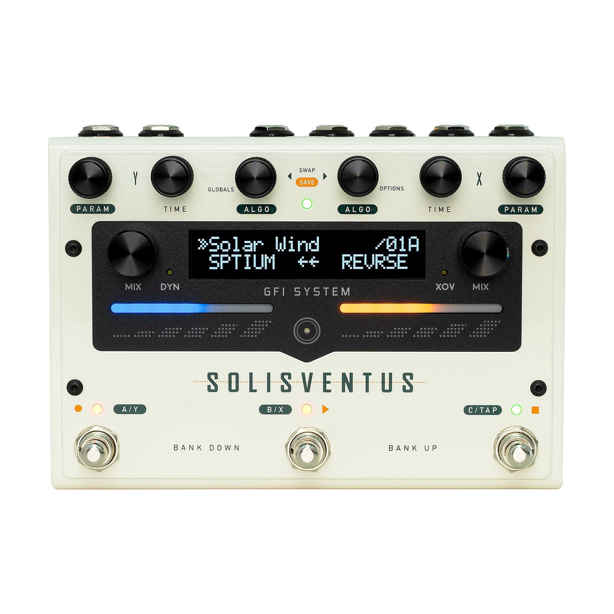 GFI System Solis Ventus Dual Engine Delay/Reverb Pedal - MusicMarket