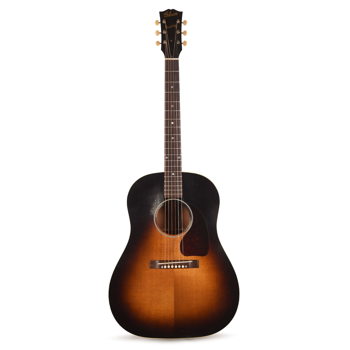 Gibson Custom Shop 1942 Banner J-45 Vintage Sunburst Murphy Lab Light Aged - View 4 | MusicMarket