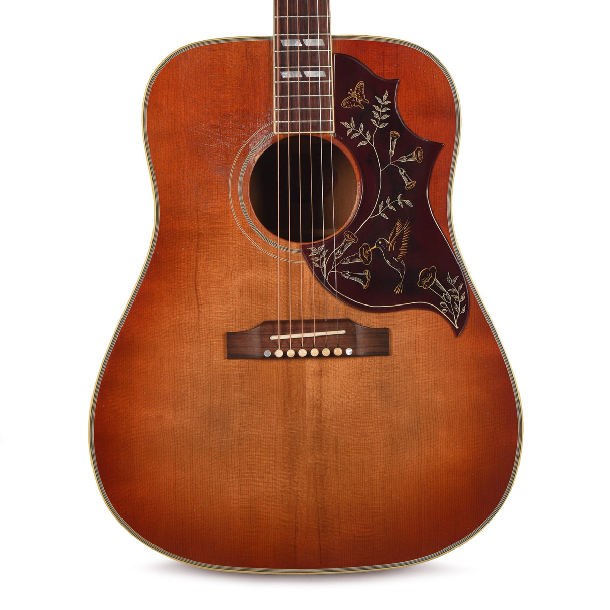 Gibson Custom Shop Historic Reissue 1960 Hummingbird Heritage Cherry Sunburst Murphy Lab Light Aged - View 2 |