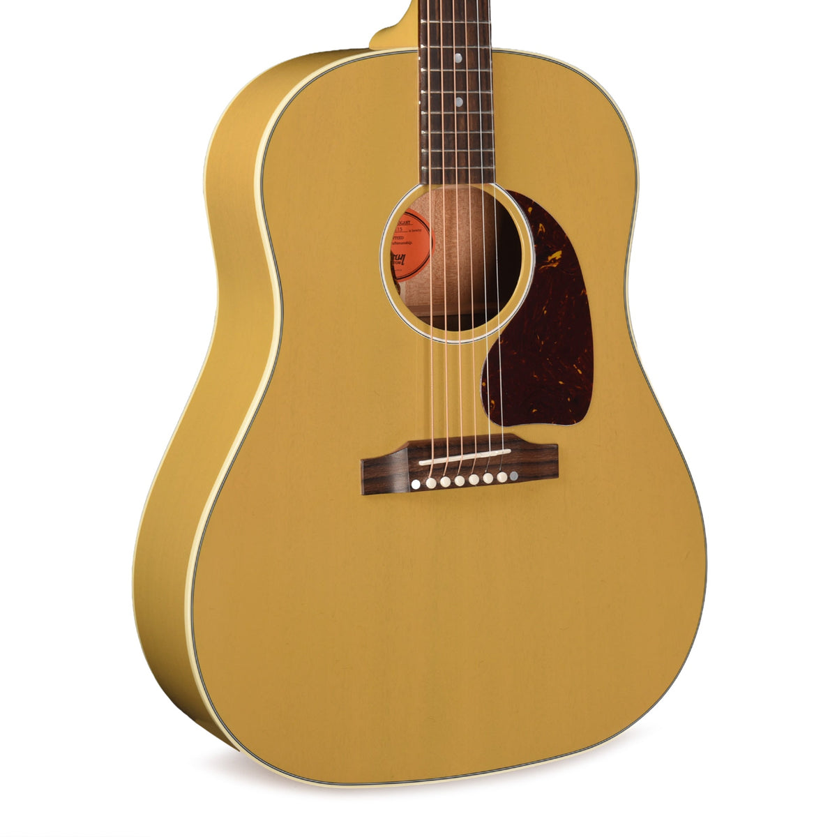 Gibson Custom Shop Limited Run J-45 All Mahogany TV Yellow Gloss - MusicMarket