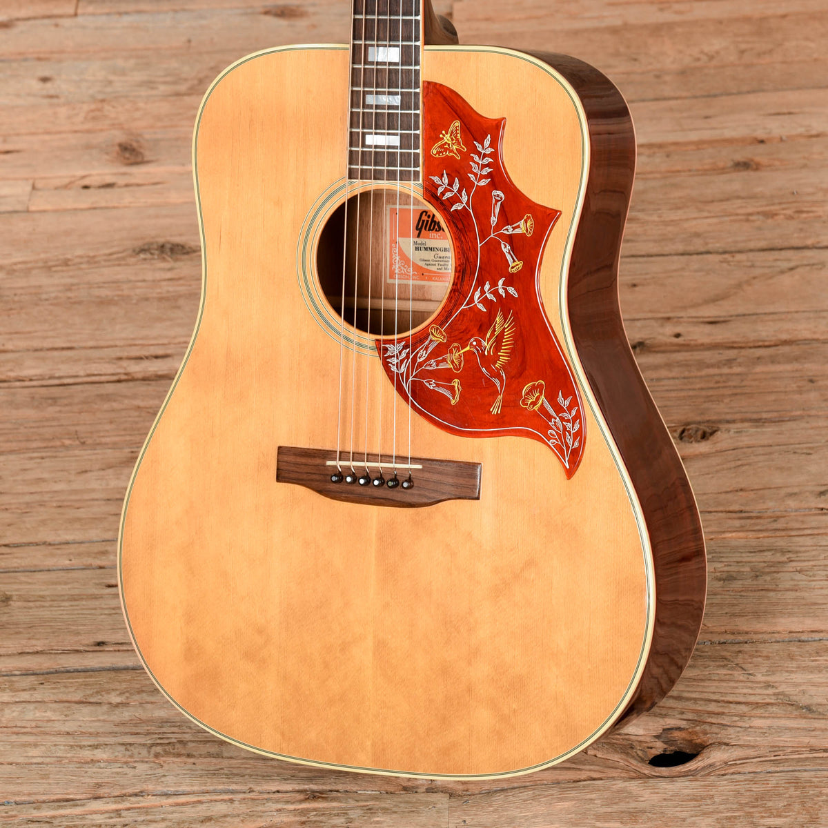 Gibson Hummingbird Natural 1972 - View 2 | MusicMarket