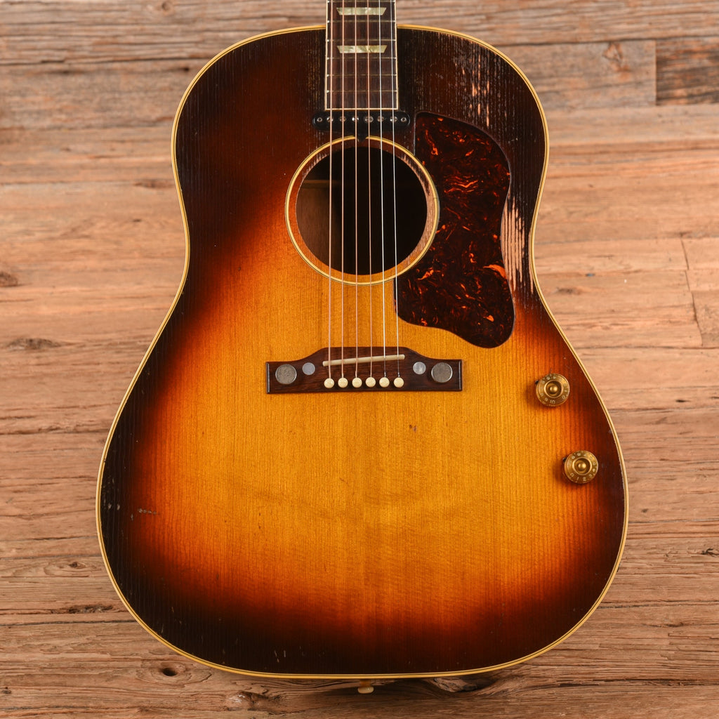 Gibson J-160E Sunburst 1955 - MusicMarket