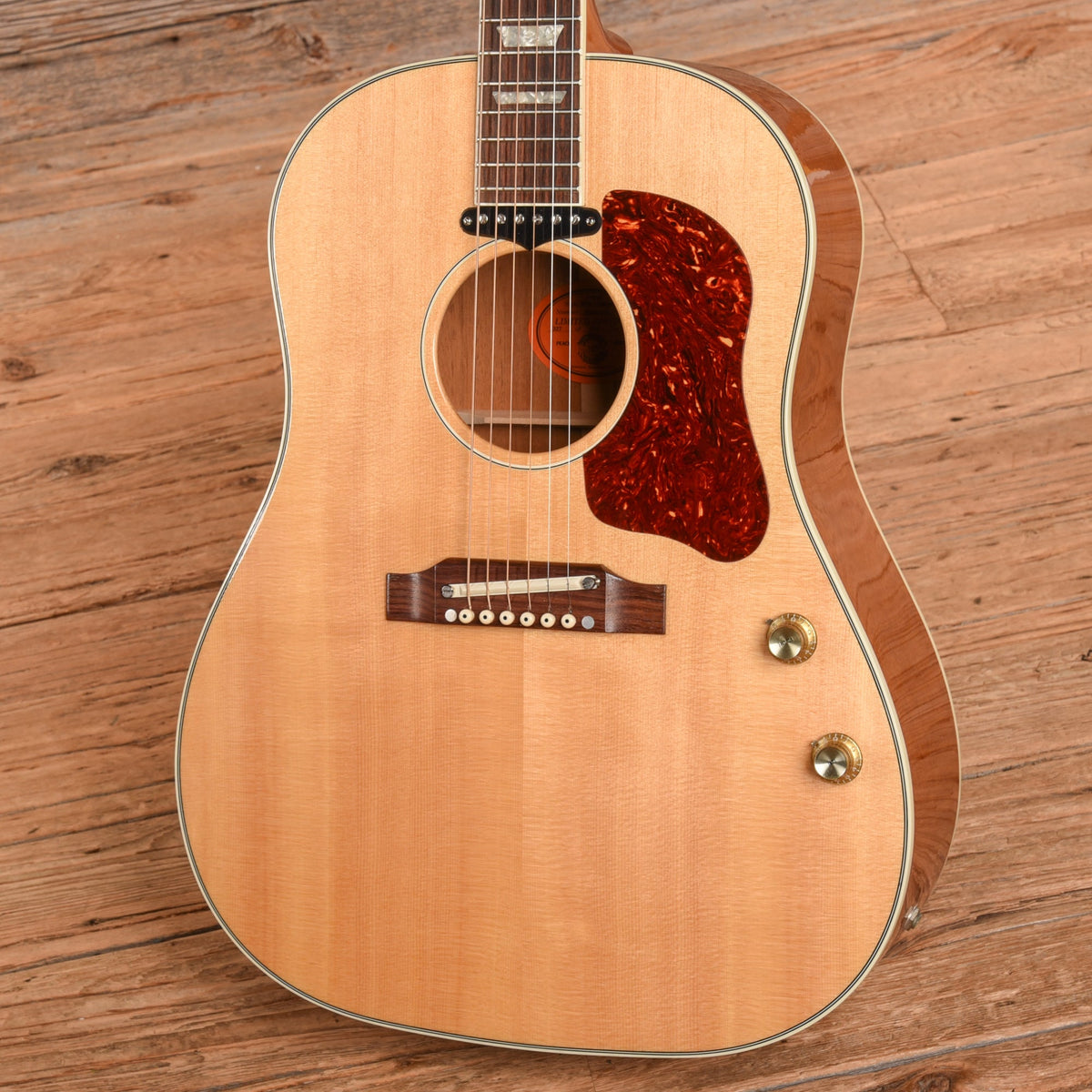 Gibson John Lennon J-160E Peace Model Natural 2007 - View 2 | MusicMarket