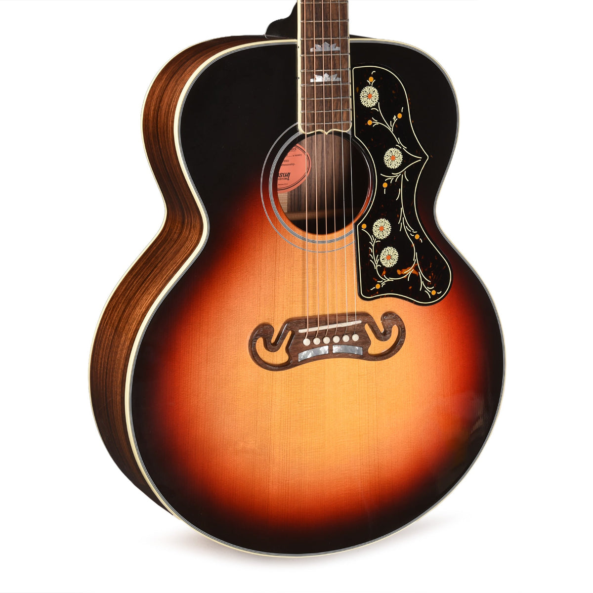 Gibson Custom Shop Limited Run SJ-200 Red Spruce/Rosewood Tri-Burst Gloss - MusicMarket
