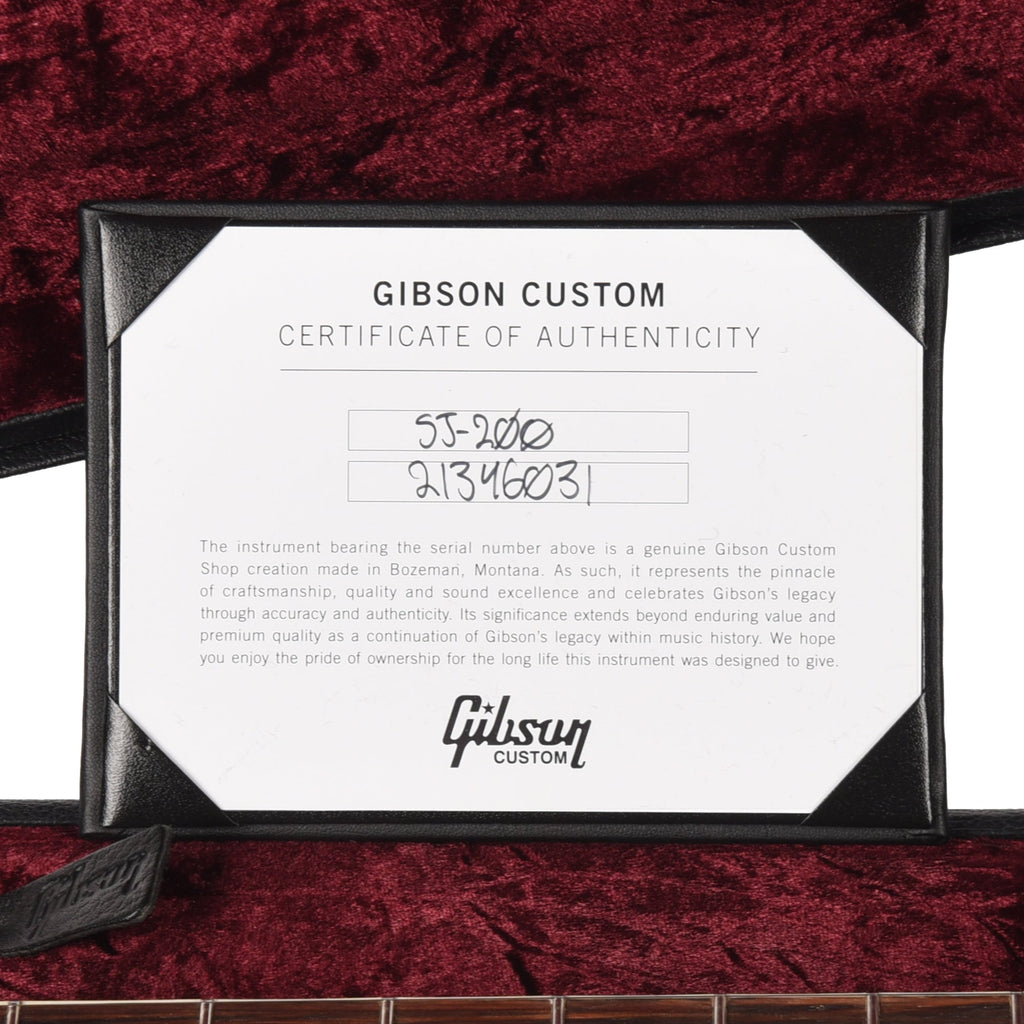 Gibson Modern Anniversary Limited Edition SJ-200 Cremona Burst - View 9 | MusicMarket