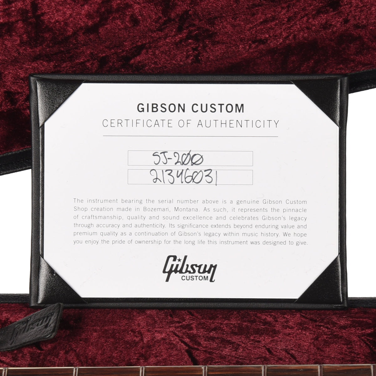 Gibson Modern Anniversary Limited Edition SJ-200 Cremona Burst - View 9 | MusicMarket