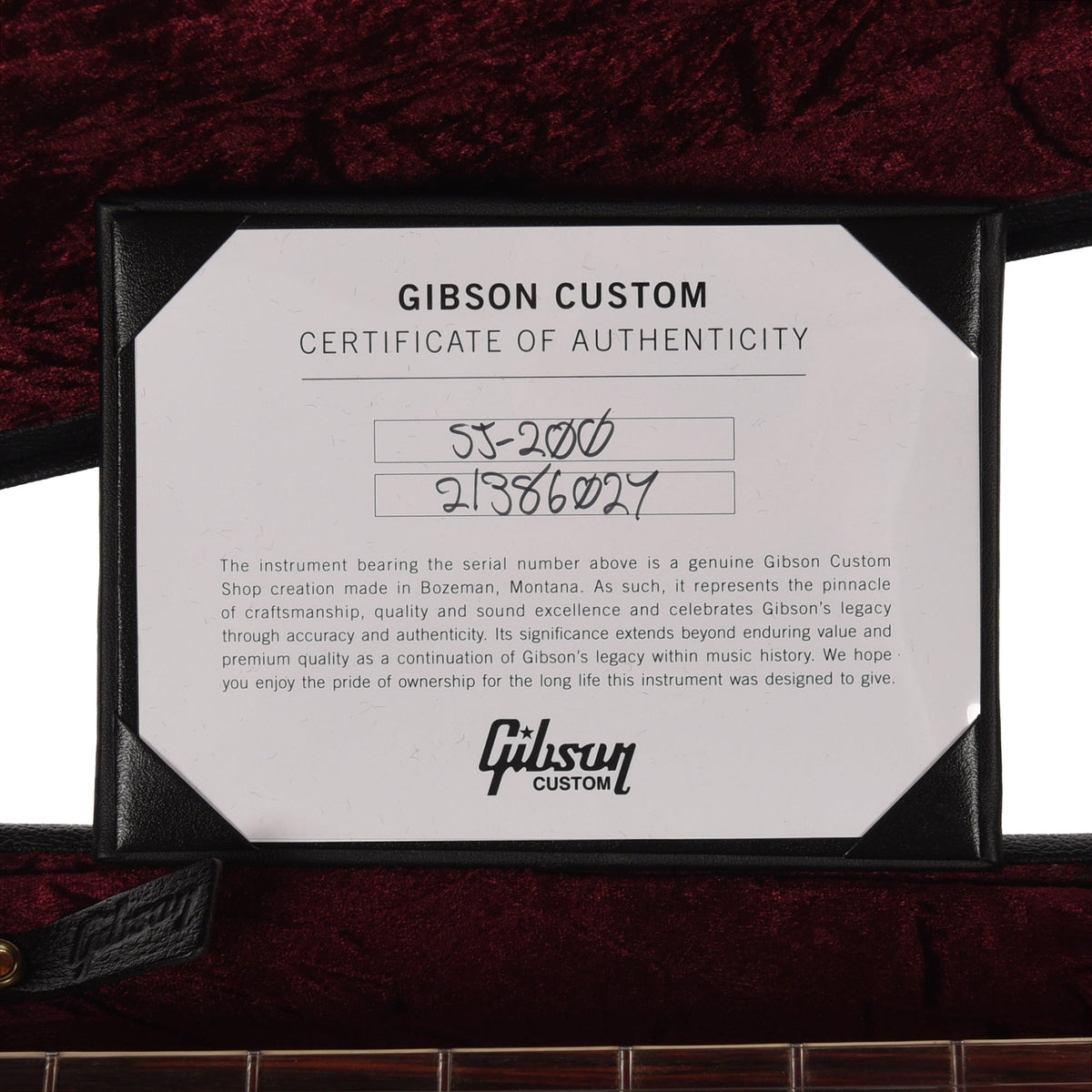 Gibson Modern Anniversary Limited Edition SJ-200 Cremona Burst - View 9 | MusicMarket