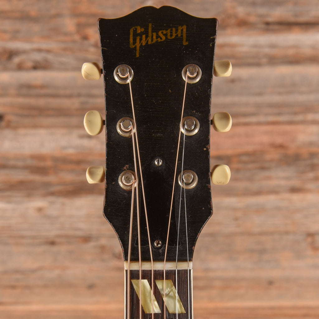 Gibson SJ Southern Jumbo Sunburst 1950 - View 6 | MusicMarket
