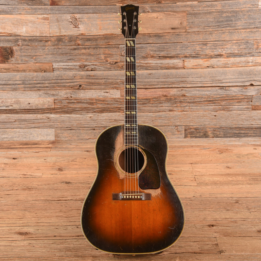 Gibson SJ Southern Jumbo Sunburst 1950 - View 4 | MusicMarket