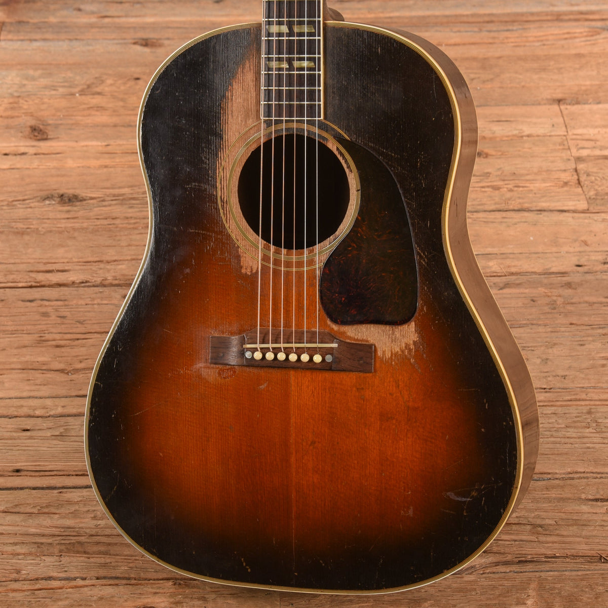 Gibson SJ Southern Jumbo Sunburst 1950 - View 2 | MusicMarket