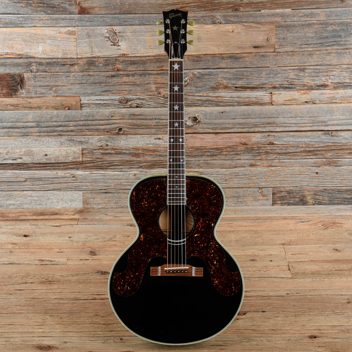 Gibson Everly Brothers J-185 Black 1989 - View 4 | MusicMarket