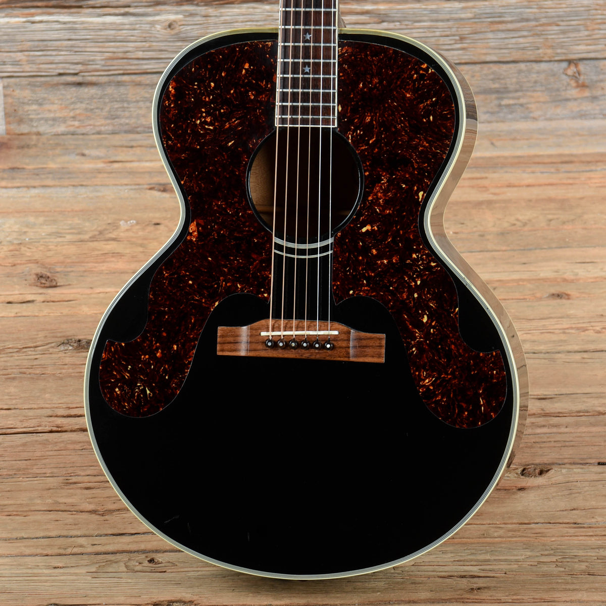 Gibson Everly Brothers J-185 Black 1989 - View 2 | MusicMarket