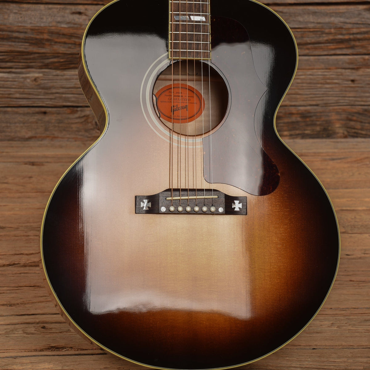 Gibson J-185 Sunburst 2020 - View 8 | MusicMarket