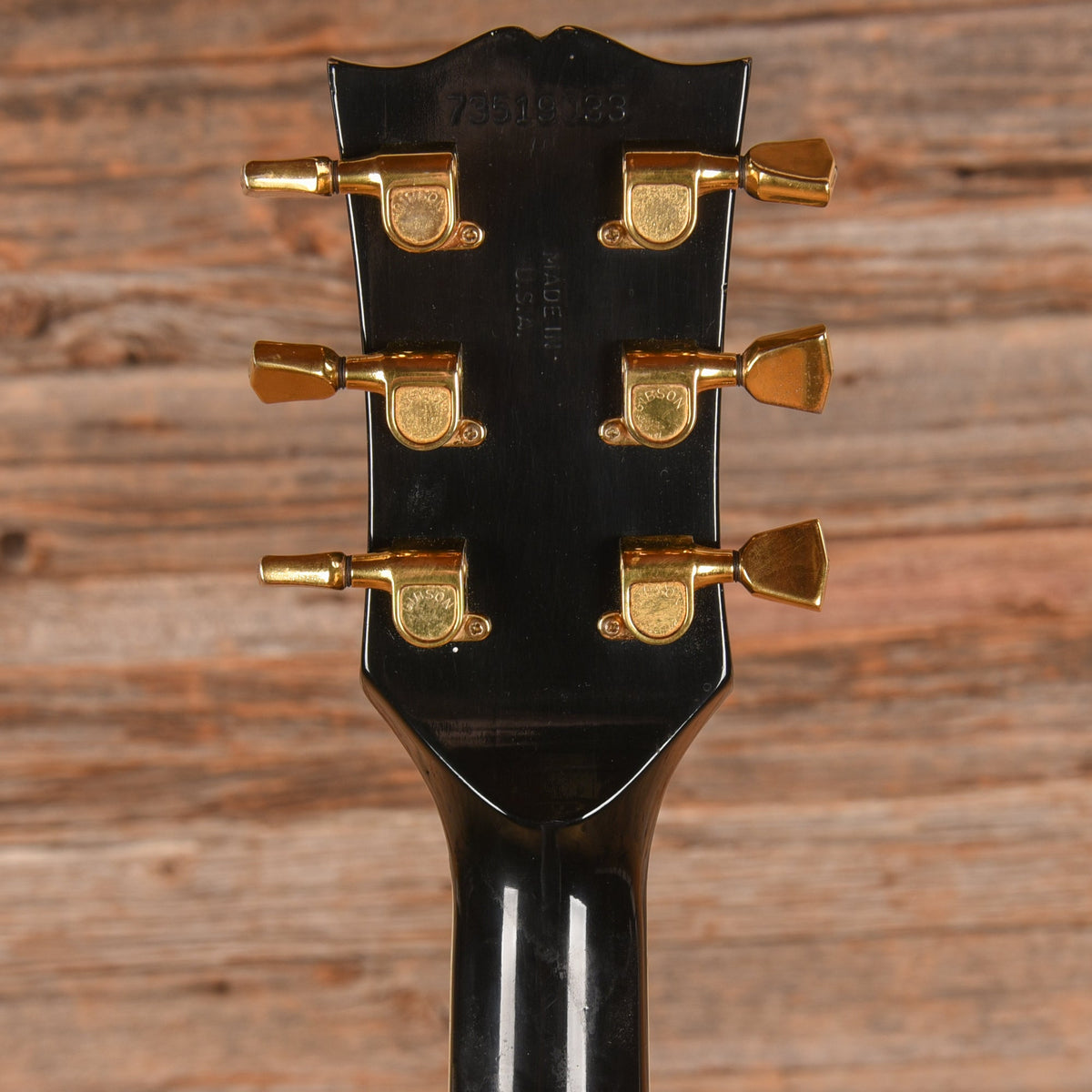 Gibson J-200 Black 1979 - View 7 | MusicMarket
