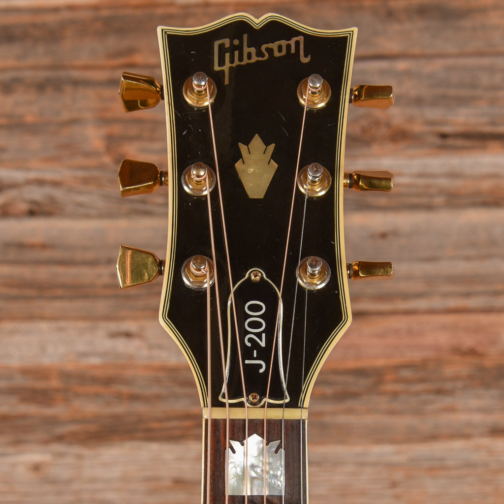 Gibson J-200 Black 1979 - View 6 | MusicMarket