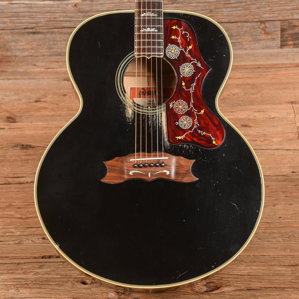 Gibson J-200 Black 1979 - MusicMarket